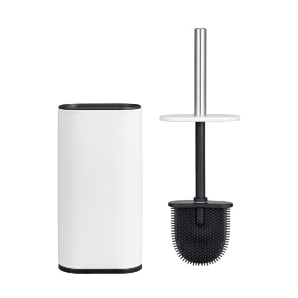 001  Toilet Brush with Non‑Slip Handle for Bathroom Cleaning