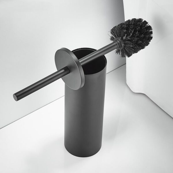 018 Rust‑Resistant Toilet Brush with Modern Design